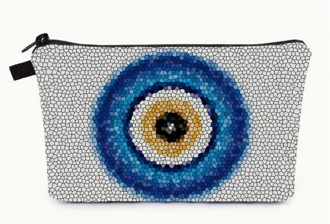 Evil Eye Makeup Bag
